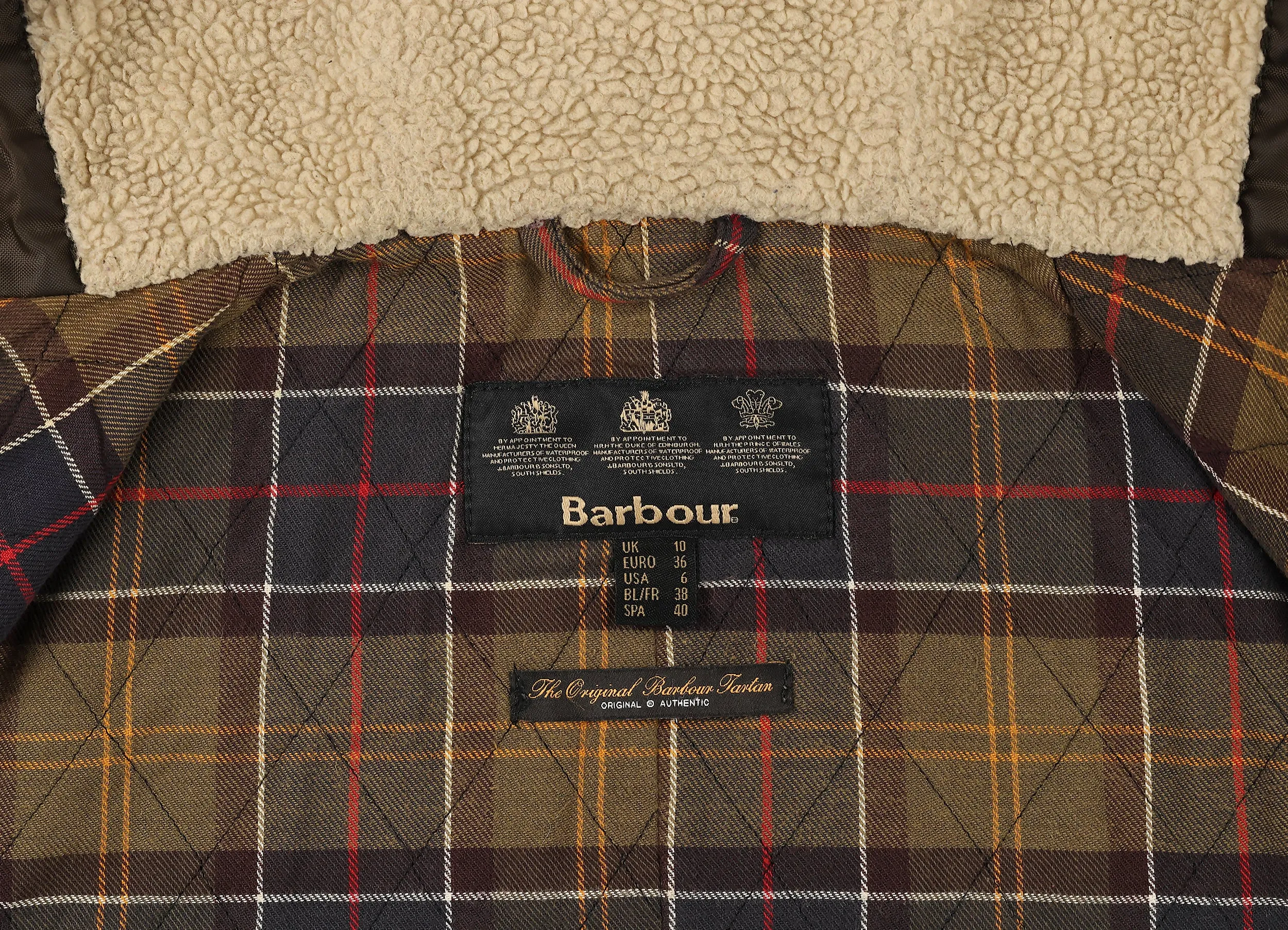 Women's Barbour Kelsall Wax Parka Jacket - Green - Women's M