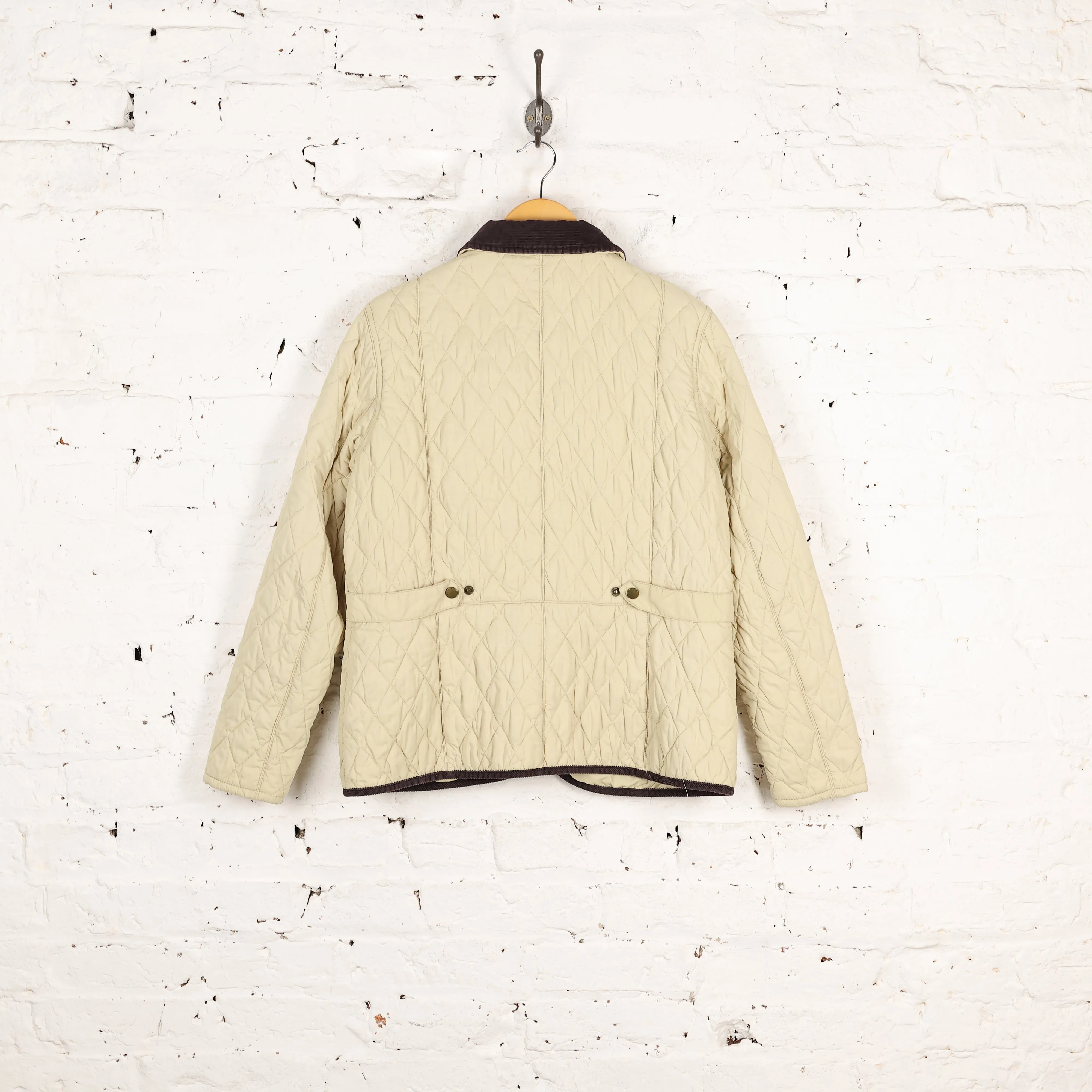 Women's Barbour SMU Vintage Quilt Jacket - Beige - Women's XL