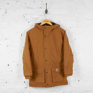 Womens Carhartt Parka Jacket - Brown - Womens L