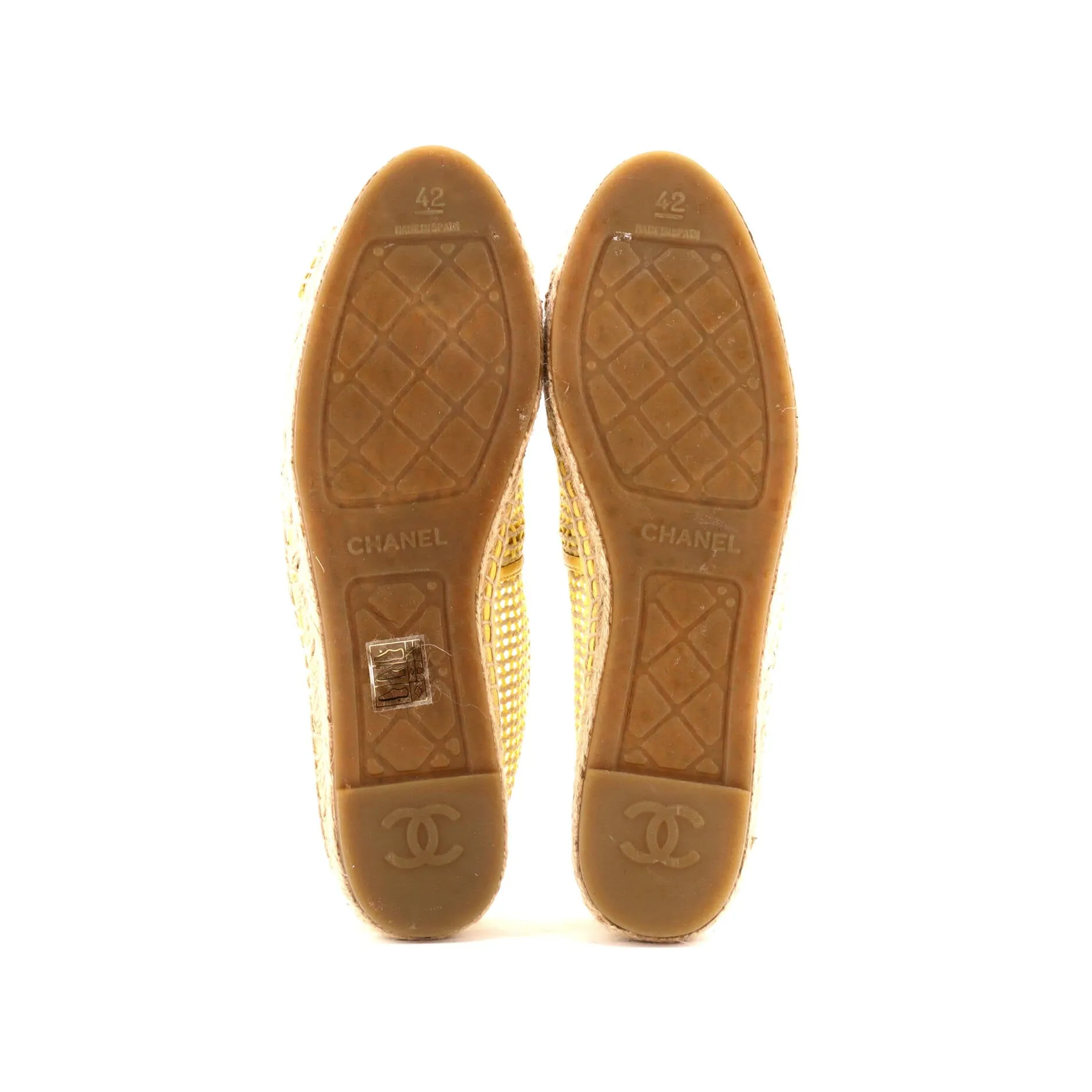 Women's CC Cap Toe Espadrilles Woven Mesh