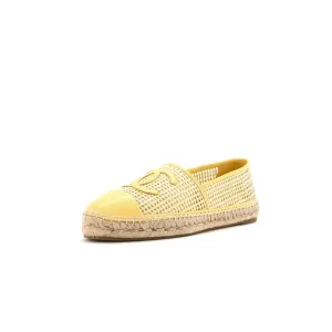 Women's CC Cap Toe Espadrilles Woven Mesh