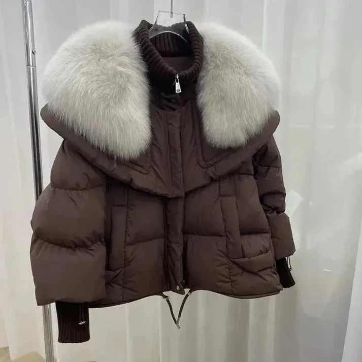 Women's Giovanna Warm Padded Fur Down Jacket