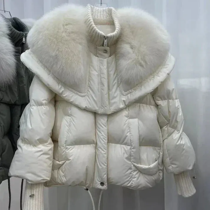 Women's Giovanna Warm Padded Fur Down Jacket