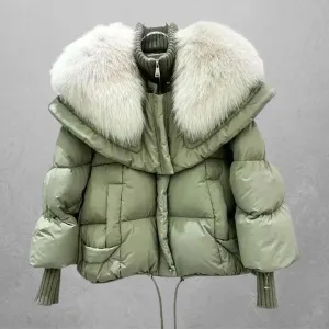 Women's Giovanna Warm Padded Fur Down Jacket