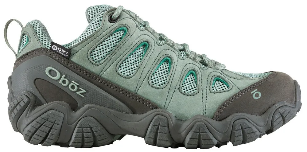 WOMEN'S OBOZ SAWTOOTH II LOW WATERPROOF | PALE MOSS