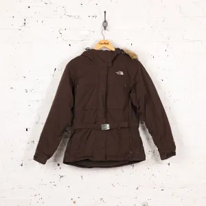 Womens The North Face Hyvent Parka Jacket - Brown - Womens M