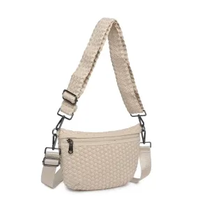 Woven Neoprene Crossbody Bag