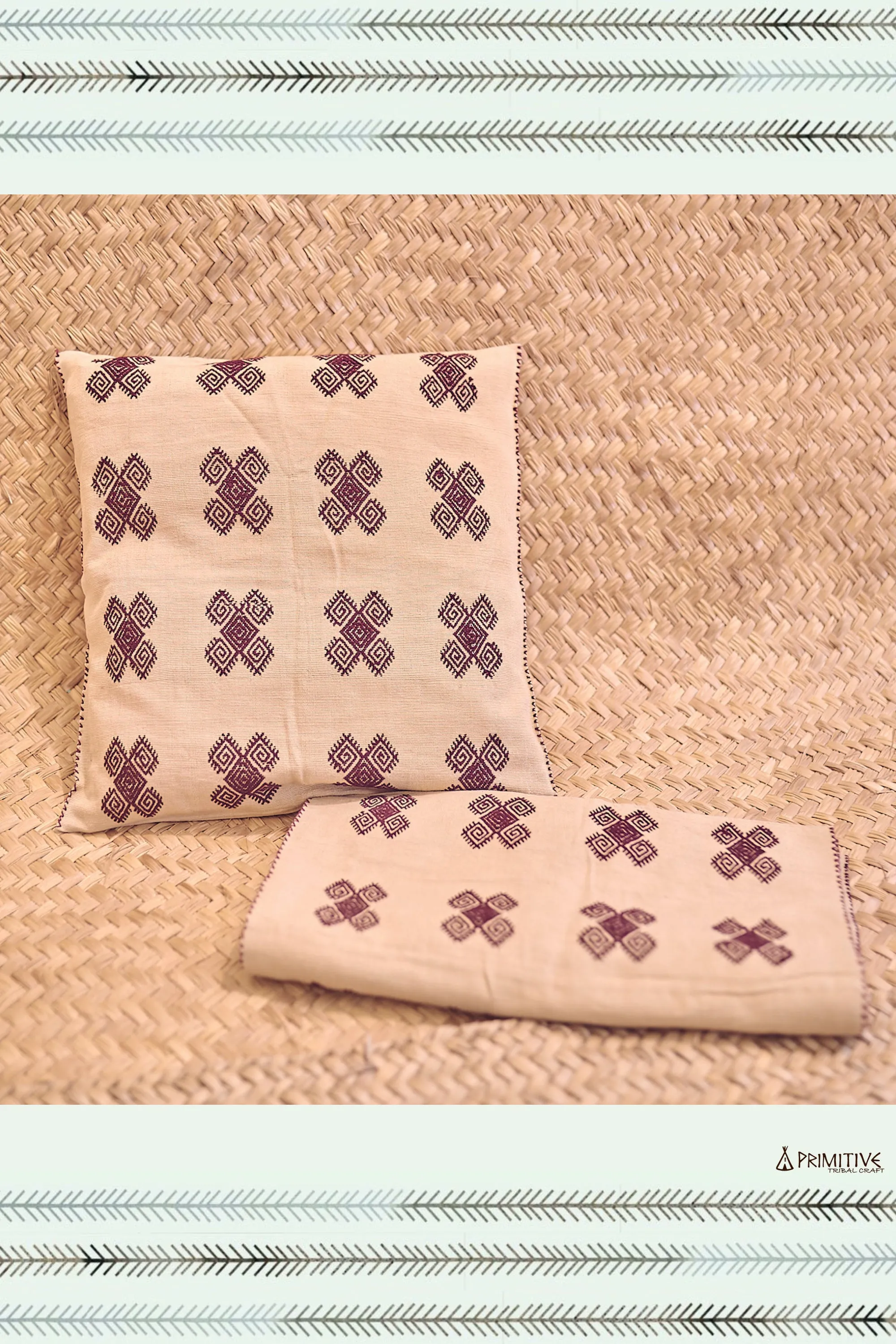 Woven Pillow Case ⫸ Cotton