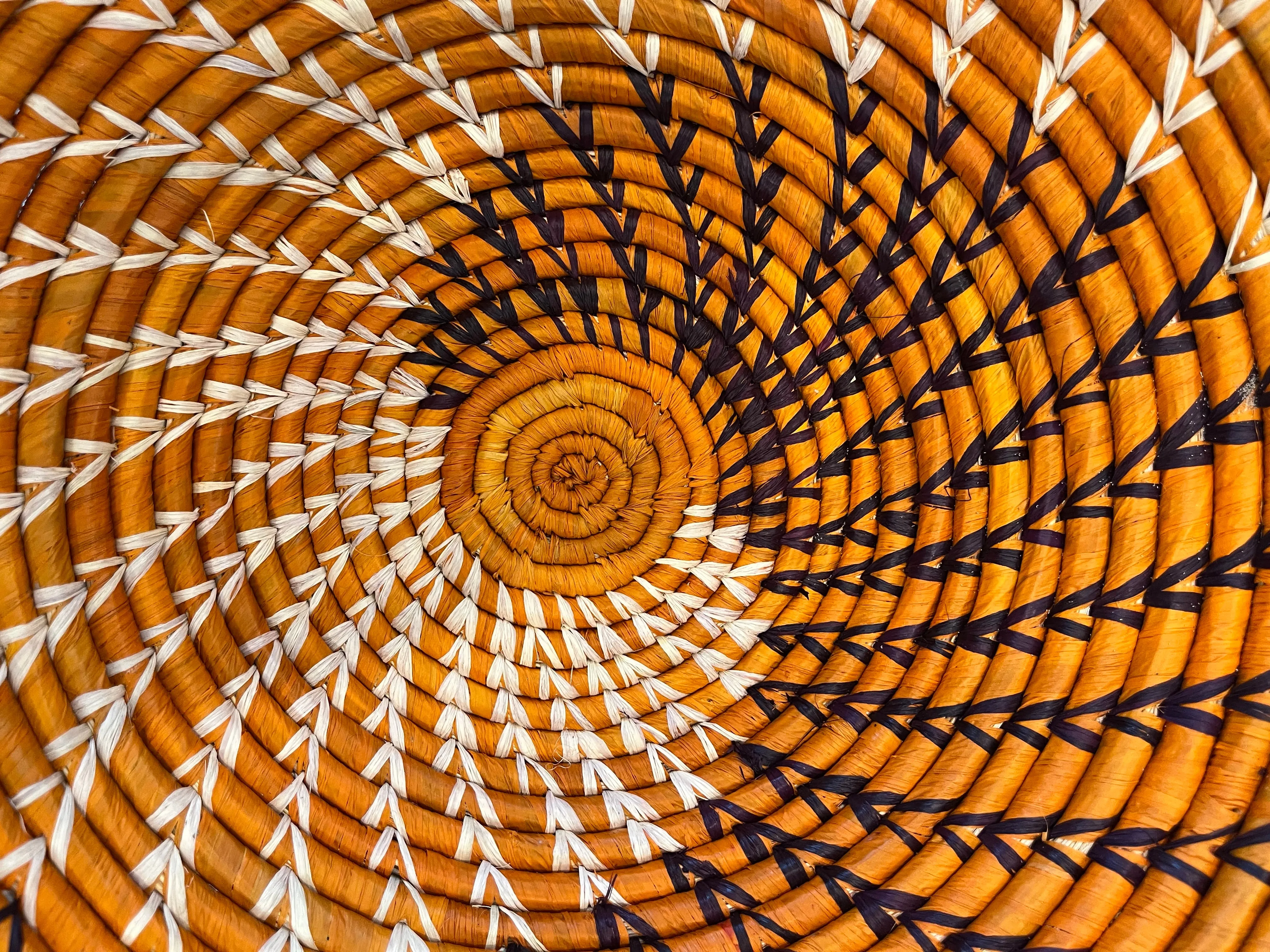 Woven Straw Basket
