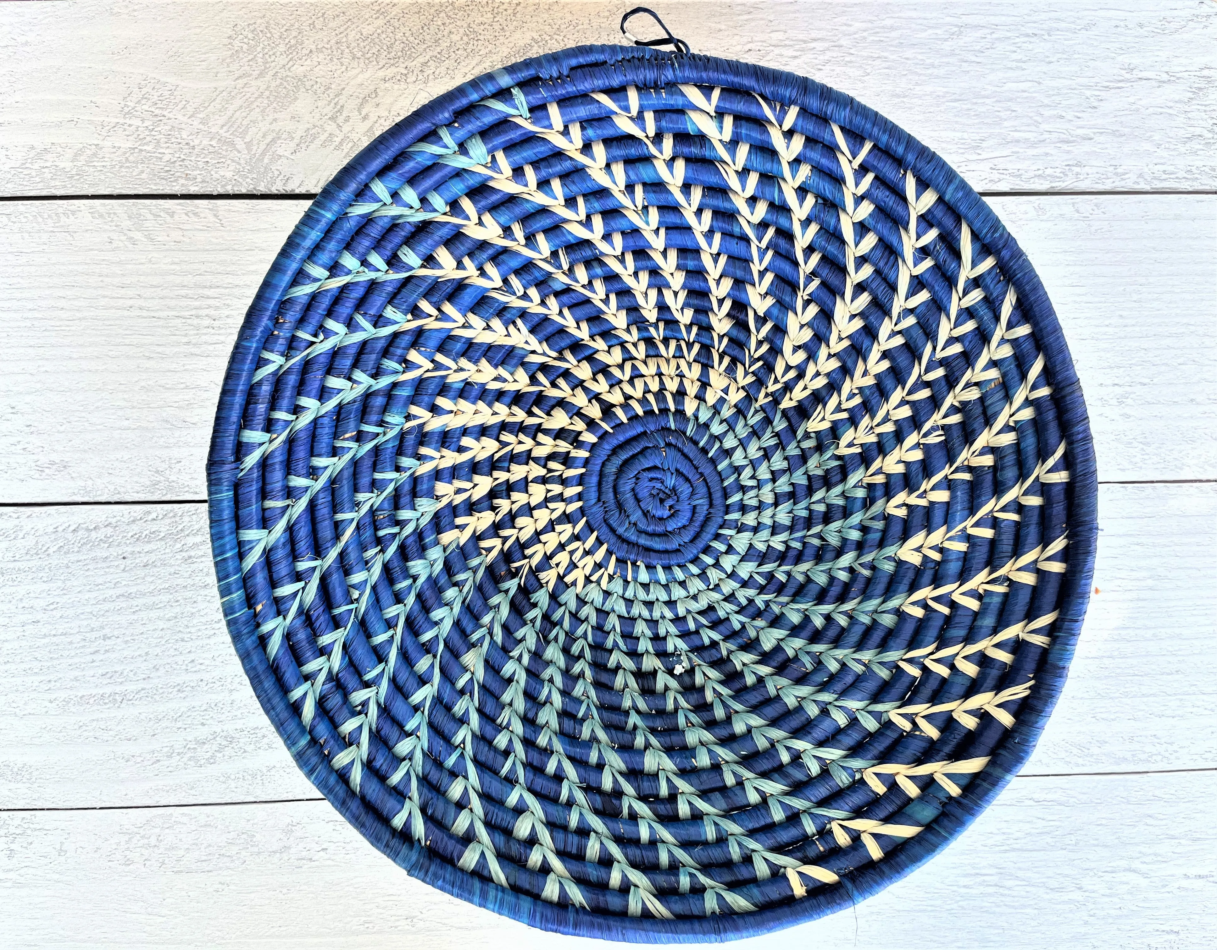 Woven Straw Basket