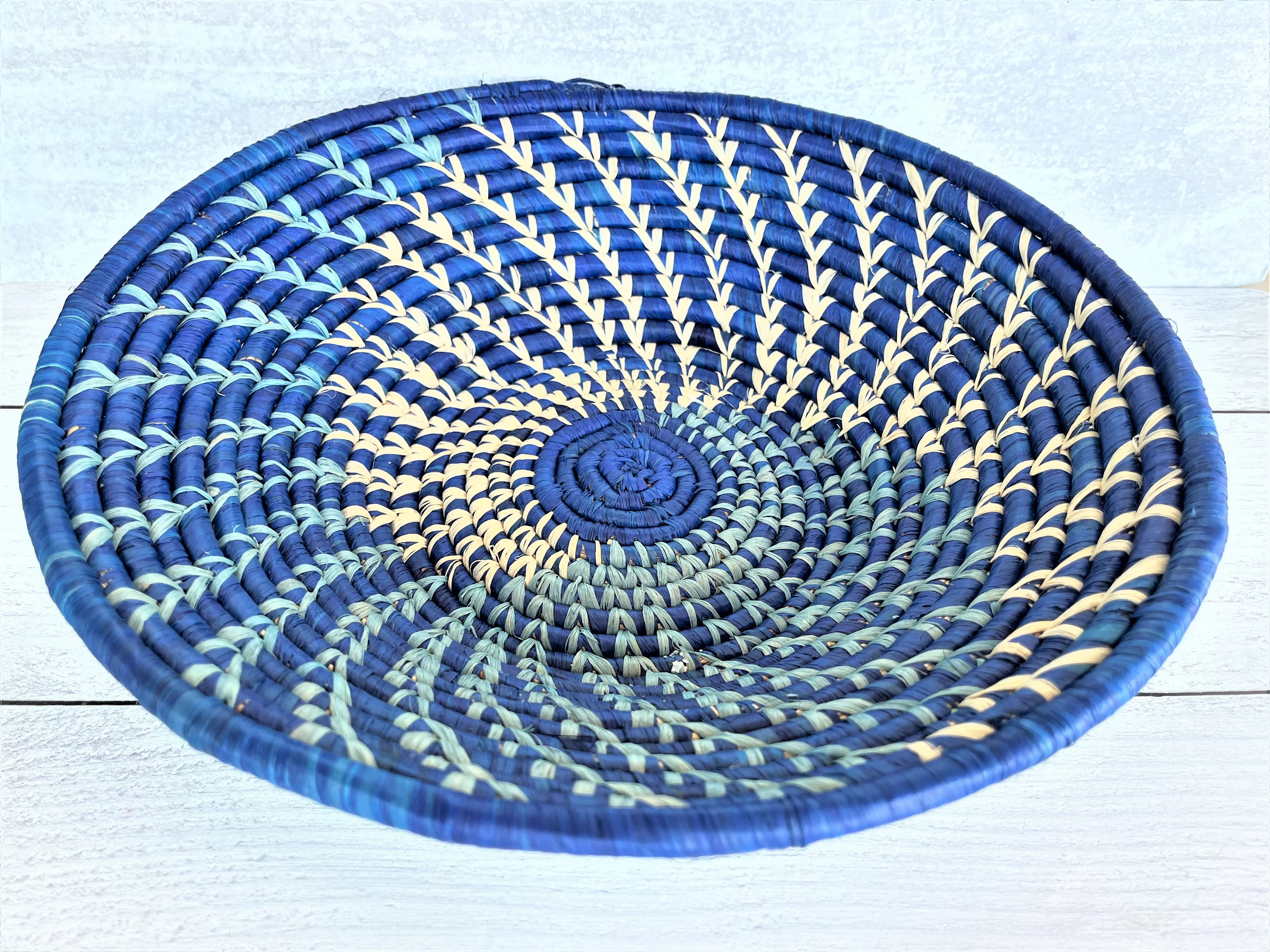 Woven Straw Basket
