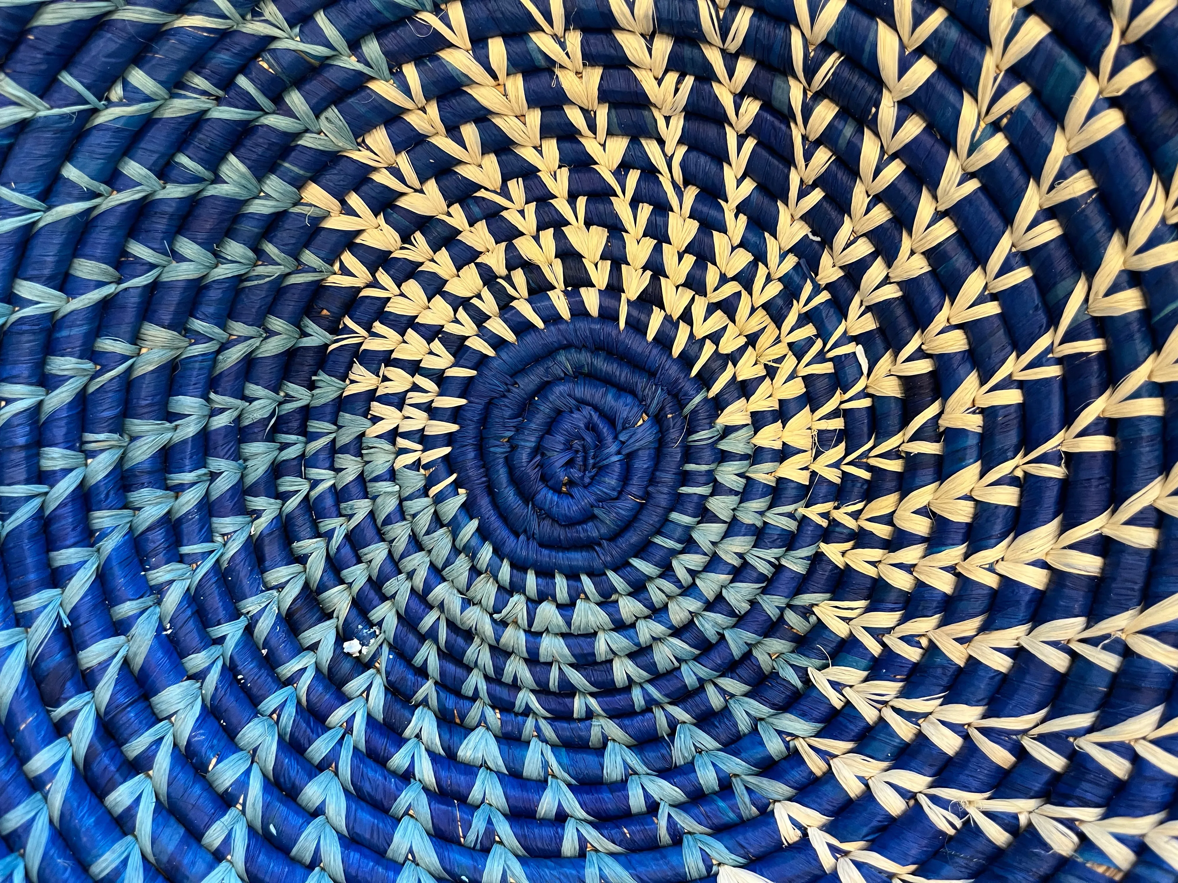Woven Straw Basket