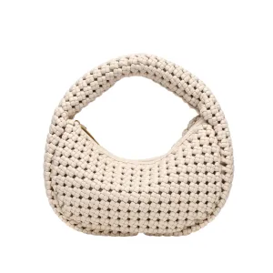 Woven Underarm Shoulder Bag