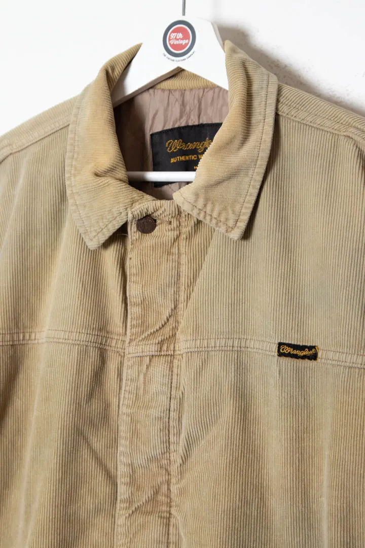 Wrangler Quilted Corduroy Harrington Jacket (M)