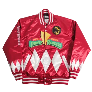 YOUTH POWER RANGER SATIN JACKET RED