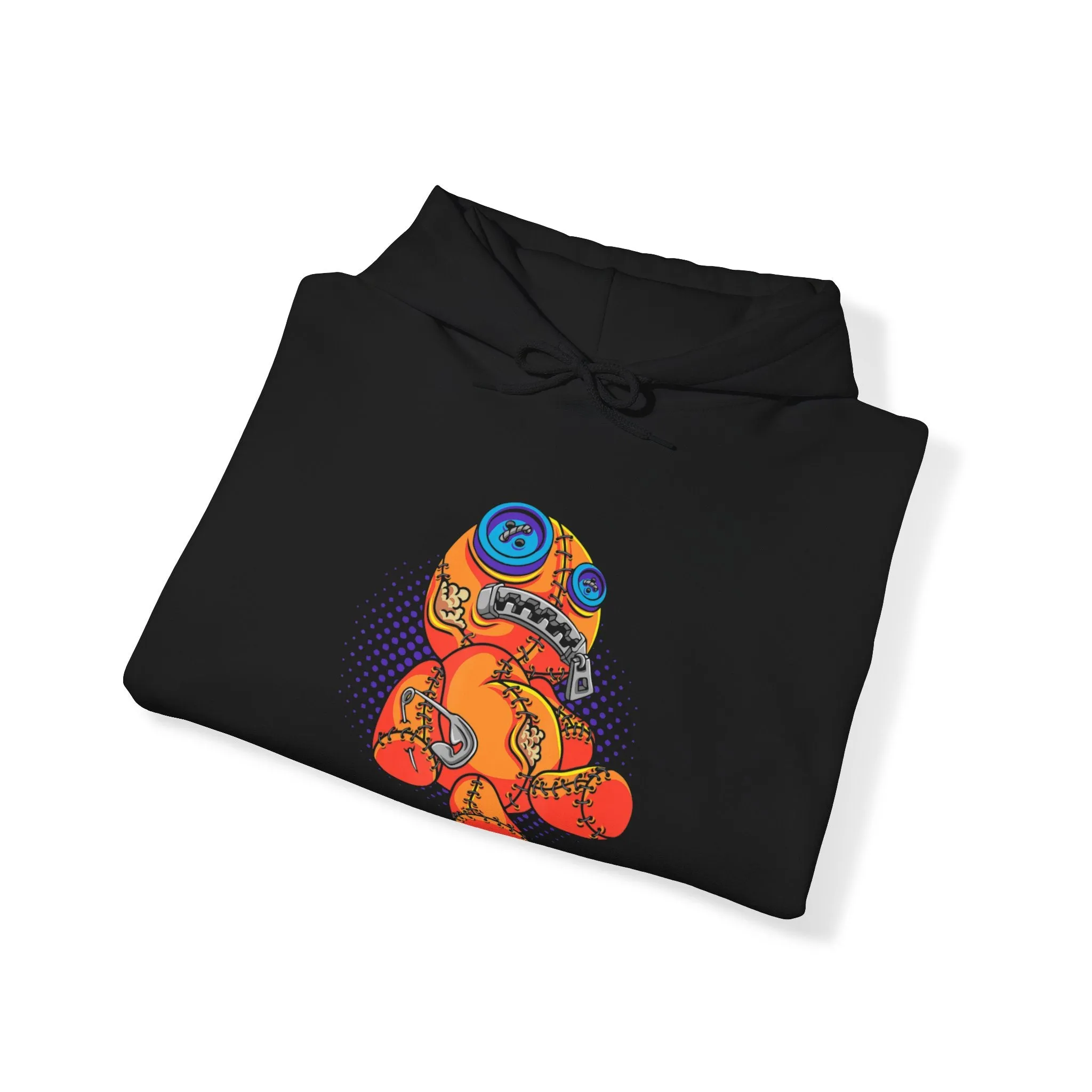 Zippermouth Teddy Bear Hoodie