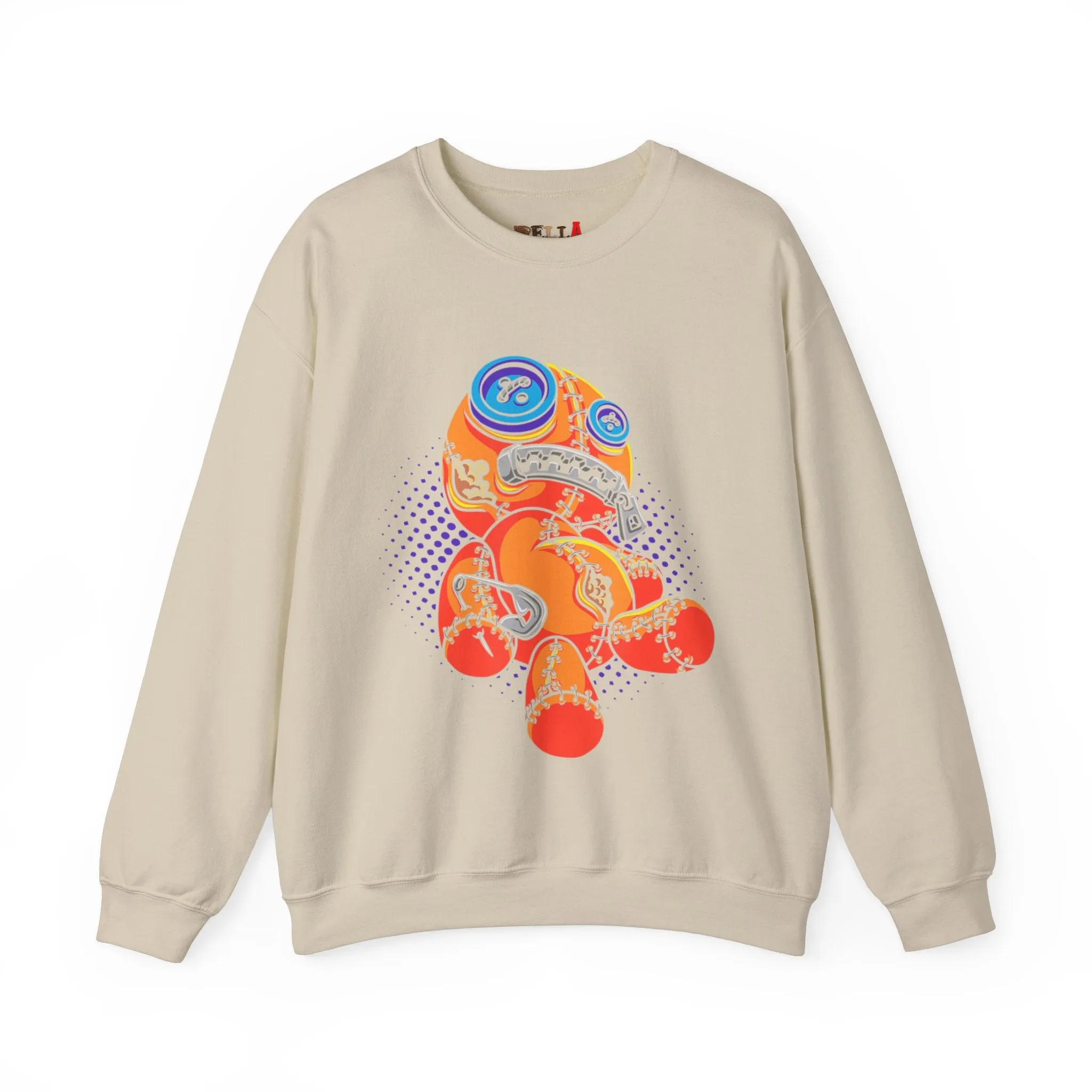 Zippermouth Teddy Bear Sweatshirt