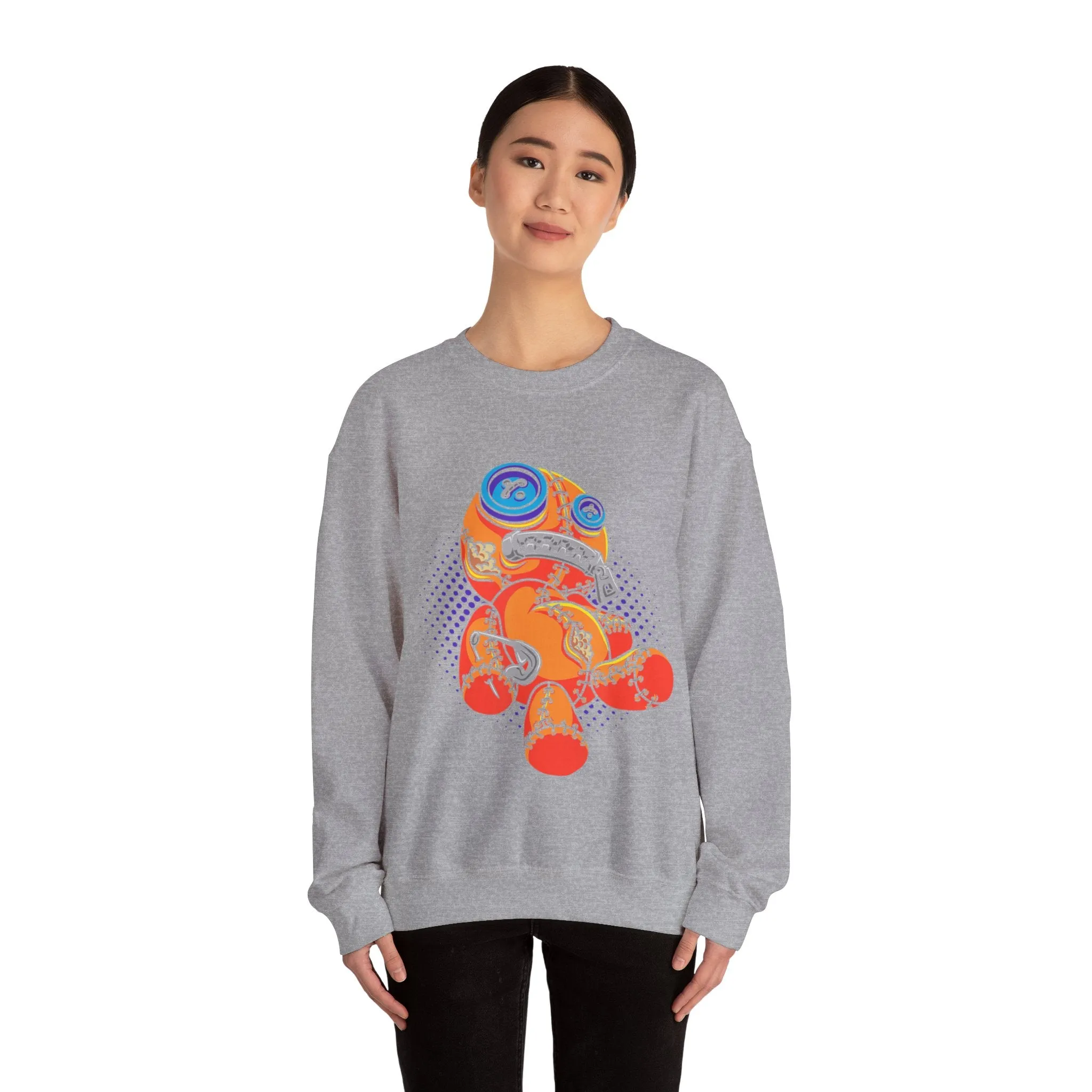 Zippermouth Teddy Bear Sweatshirt