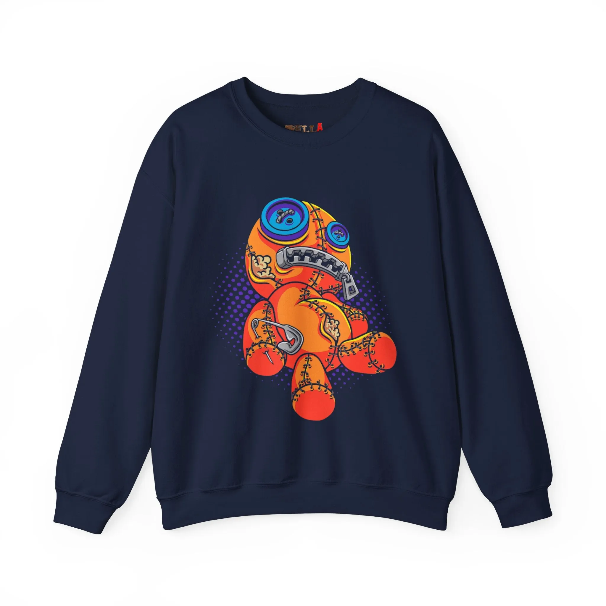 Zippermouth Teddy Bear Sweatshirt