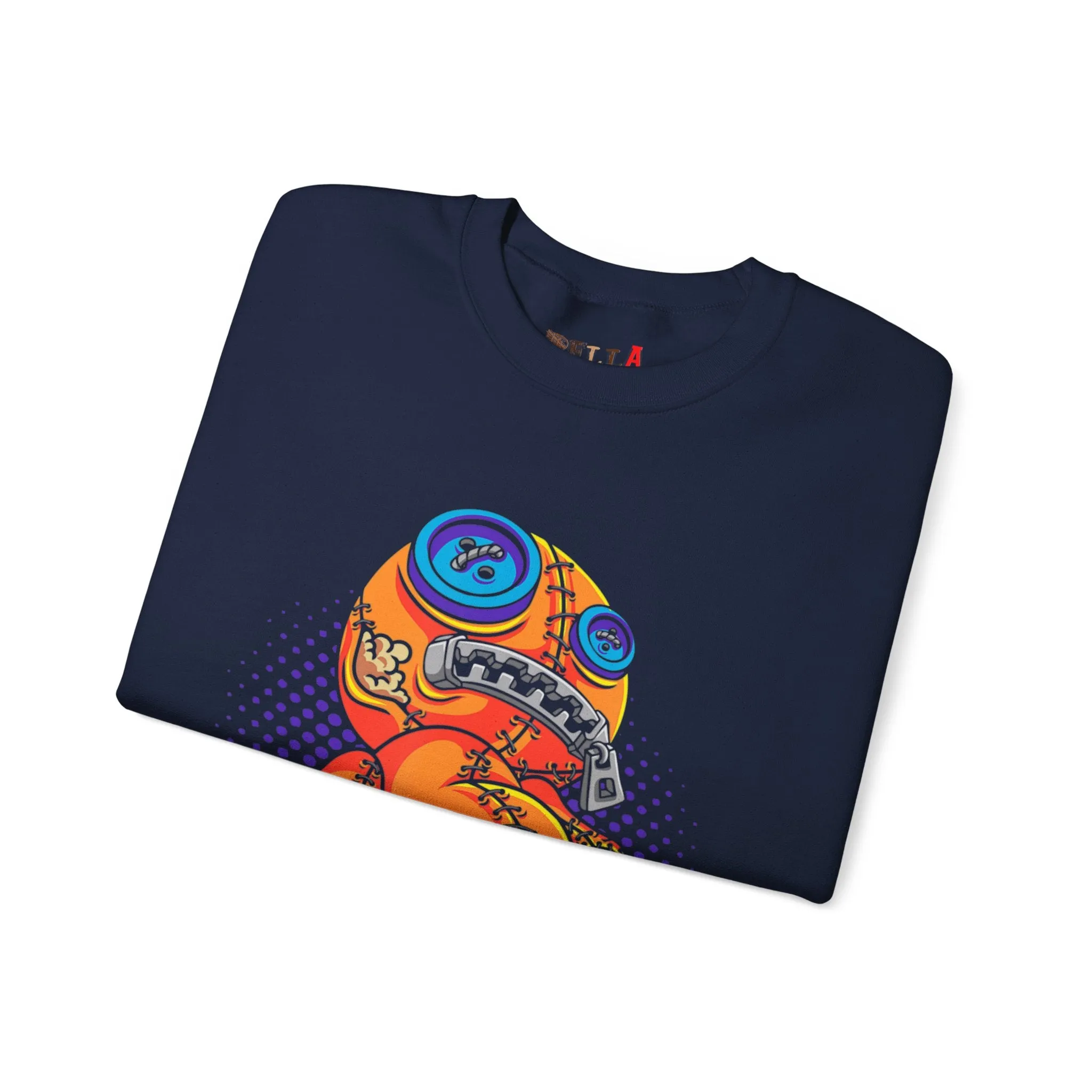 Zippermouth Teddy Bear Sweatshirt