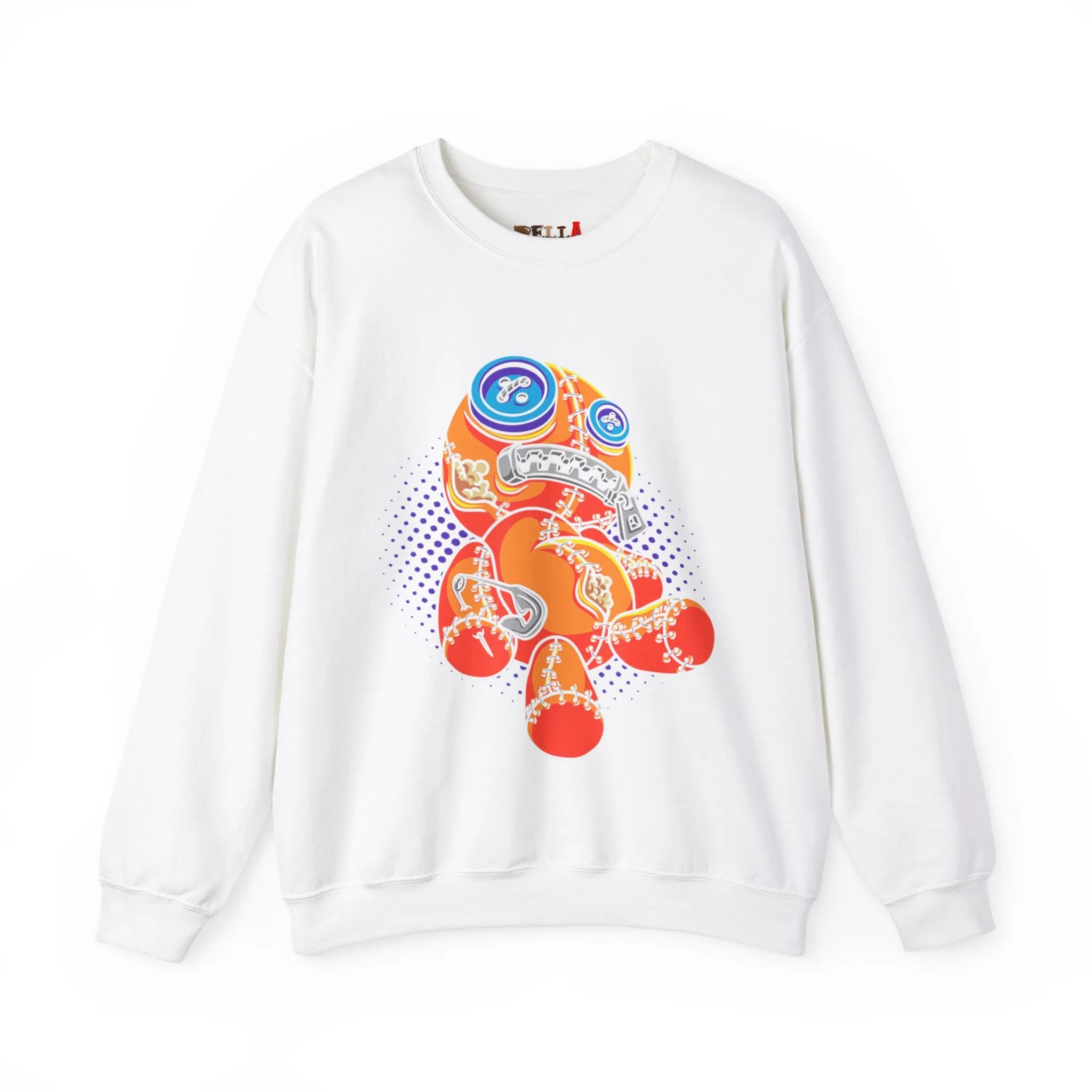 Zippermouth Teddy Bear Sweatshirt